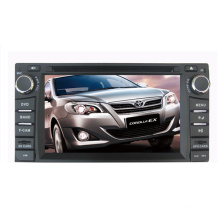 2DIN lecteur DVD de voiture digne des Toyota Corolla RAV4 universel Camry Prado Land Cruiser LC100 Hilux 2003-2006 avec système de Navigation GPS Radio Bluetooth stéréo TV